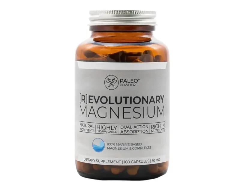 Paleo Powders (R)-Evolutionary Magnesium (180 capsules, 300 mg)