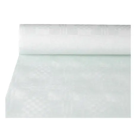 Papir duk hvit 1,19m x 8m