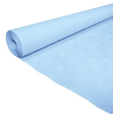 Papir duk lyseblå 1,19m x 8m