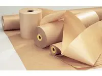 Papir ubleket kraft 100g 150cm 10kg/rull