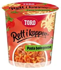 Pasta Bolognese TORO Rett i koppen