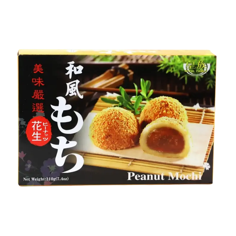 Peanut Mochi - Royal Family, 210g (Datovarer)