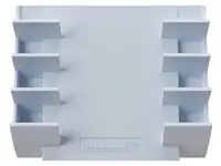 Penneholder LEGAMASTER magnetisk blå