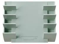 Penneholder LEGAMASTER magnetisk grønn