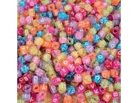 Perler PLAYBOX bokstav/tall trans (1000)