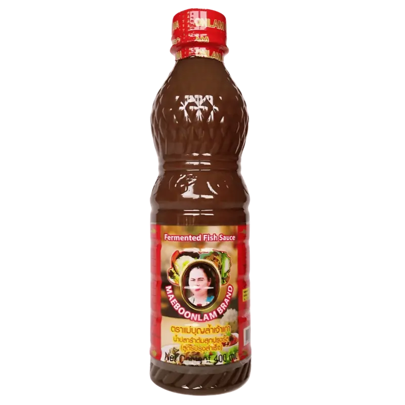 Plara Fermented Fish Sauce for Papaya Salad - Maeboonlam, 400ml