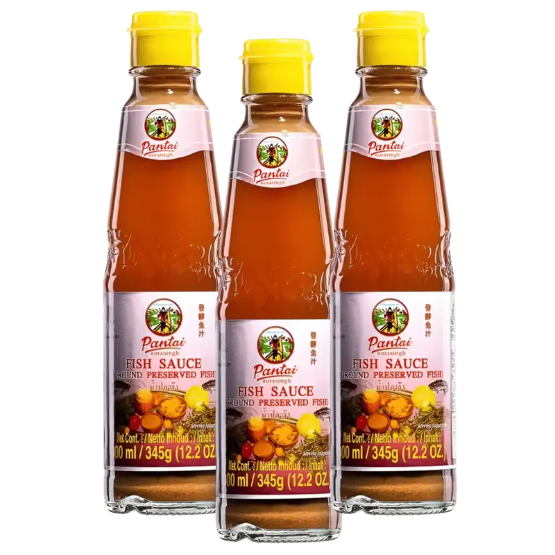 Plara Preserved Ground Fish Sauce - Pantai, 3x300ml