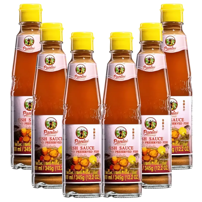 Plara Preserved Ground Fish Sauce - Pantai, 6x300ml