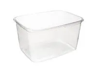 Plastbeger 750ml rektangulær APET (60)