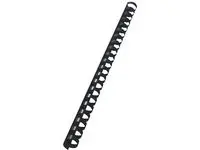 Plastspiral LEITZ 16mm sort (100)