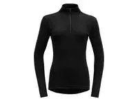 Polo DEVOLD Basic m/zip Dame ull XS sort