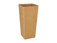 Popcorneske PURE papp 7x7x19,7cm (100)
