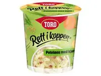 Potetmos m/kjøtt TORO Rett i koppen