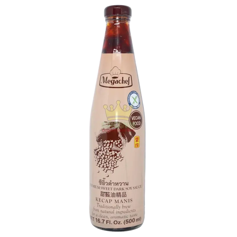 Premium Sweet Dark Soy Sauce - Megachef, 500ml