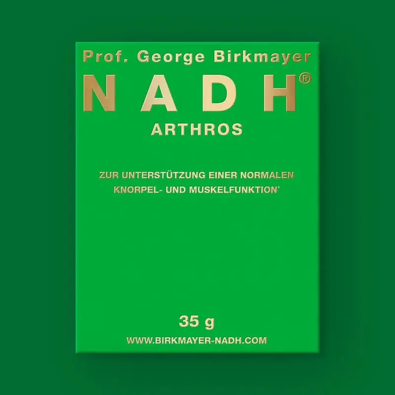 Prof. Birkmayer NADH ARTHROS 20 mg (60 capsules) – UTLØPT DATO 03/2026 (salg til selvkost)