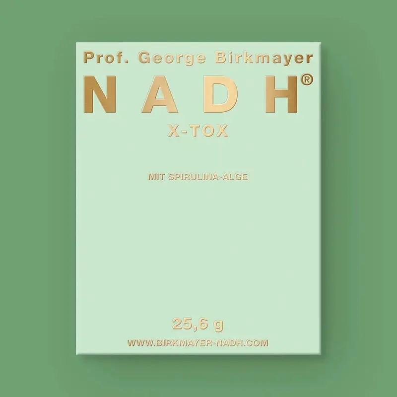 Prof. George Birkmayer NADH X-TOX (60 capsules) – UTLØPT DATO 05/2026 (salg til selvkost)