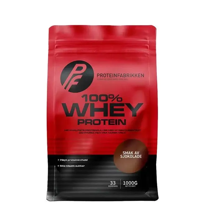 Proteinfabrikken 100% Whey Protein, 1kg