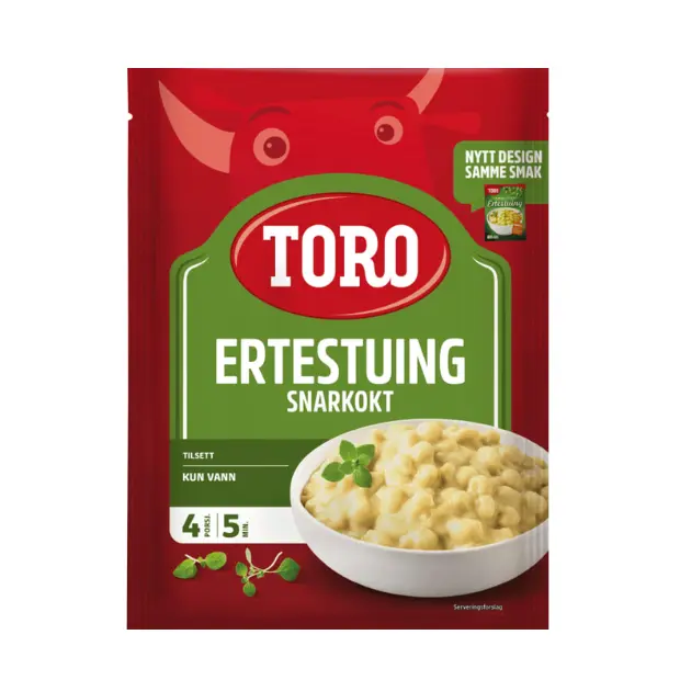 Quick-Cook Pea Stew - Ertestuing Snarkokt 164g Toro