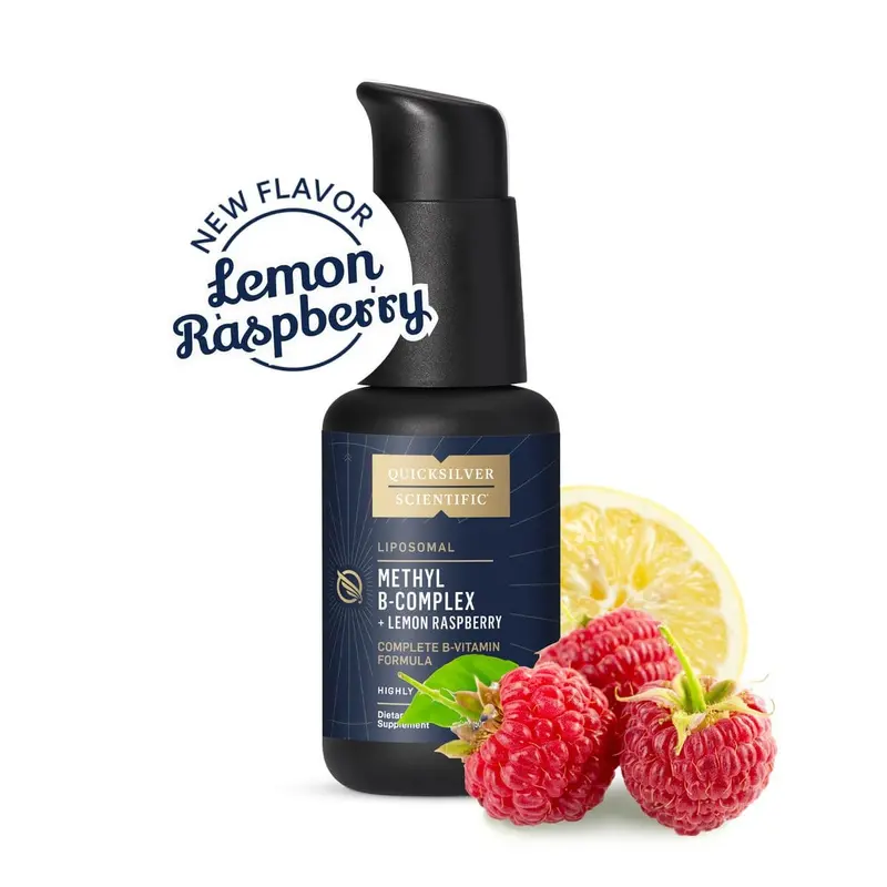 Quicksilver Scientific Liposomal Methyl B-Complex Lemon Raspberry (50 ml)