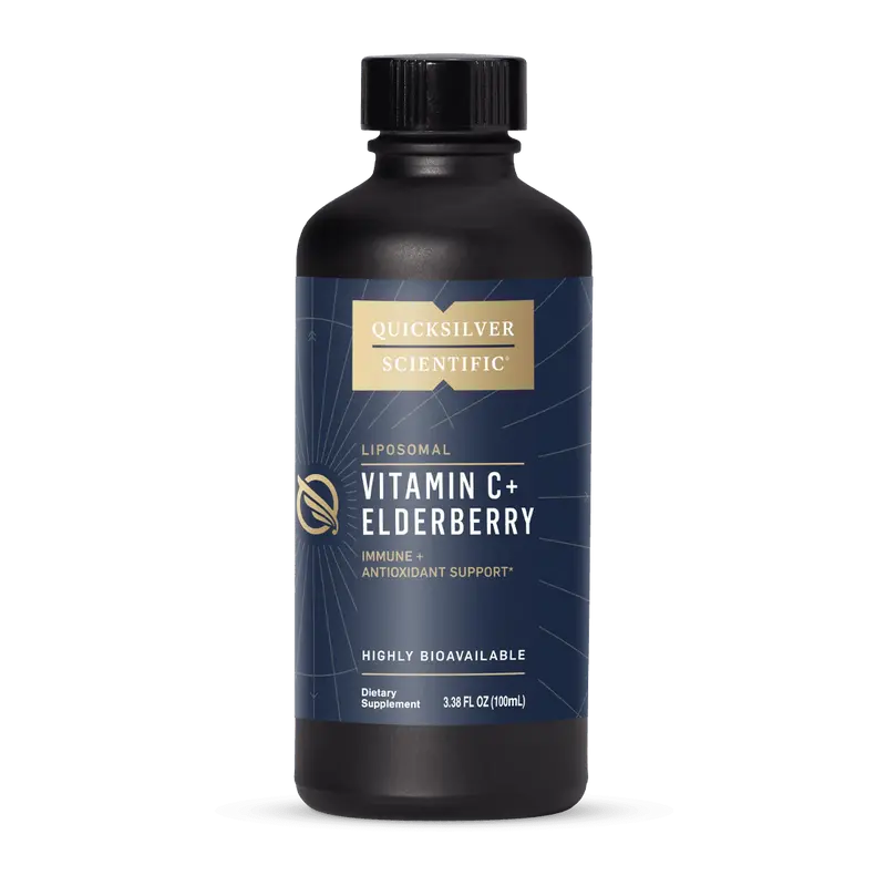 Quicksilver Scientific Liposomal Vitamin C + Elderberry (100 ml)