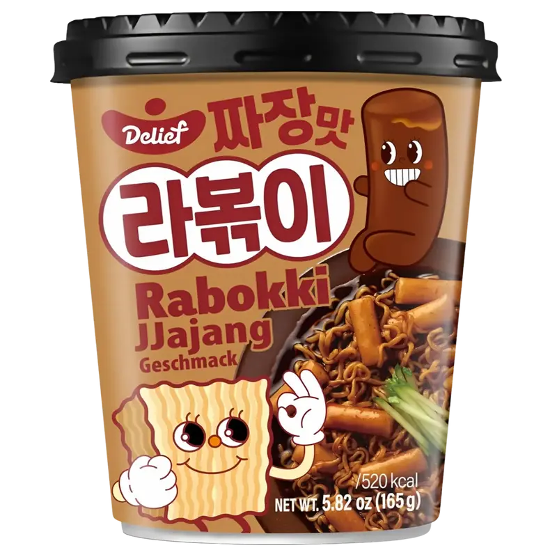 Rabokki Jjajang Flavour Cup - Delief, 165g