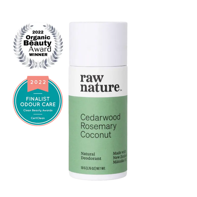 Raw Nature Natural Deodorant Cedarwood & Rosemary