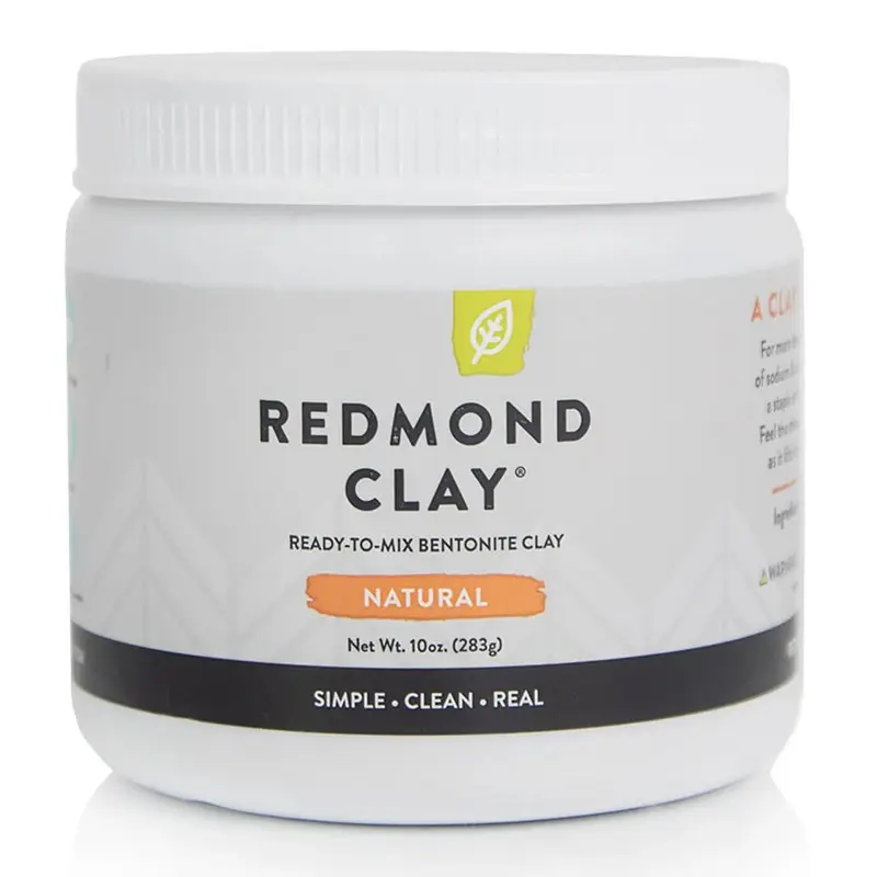 Redmond Clay Facial Mud – Ready-to-Mix Bentonite Clay (283 g)