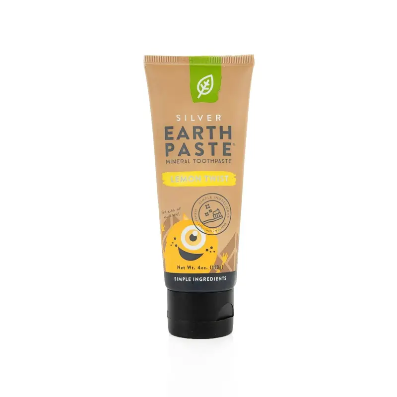 Redmond Earthpaste® with Silver – Lemon Twist