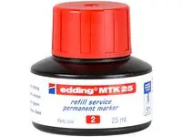 Refill EDDING MTK25 perman merkepenn rød