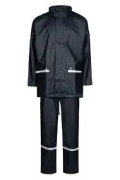 Regnsett LYNGSØE LR1389 PU 7XL sort
