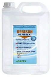 Rengjøring NORDEX Debisan Desinfekt 5L