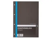 Ringpermblokk EMO A4 70g 80bl ulinjert