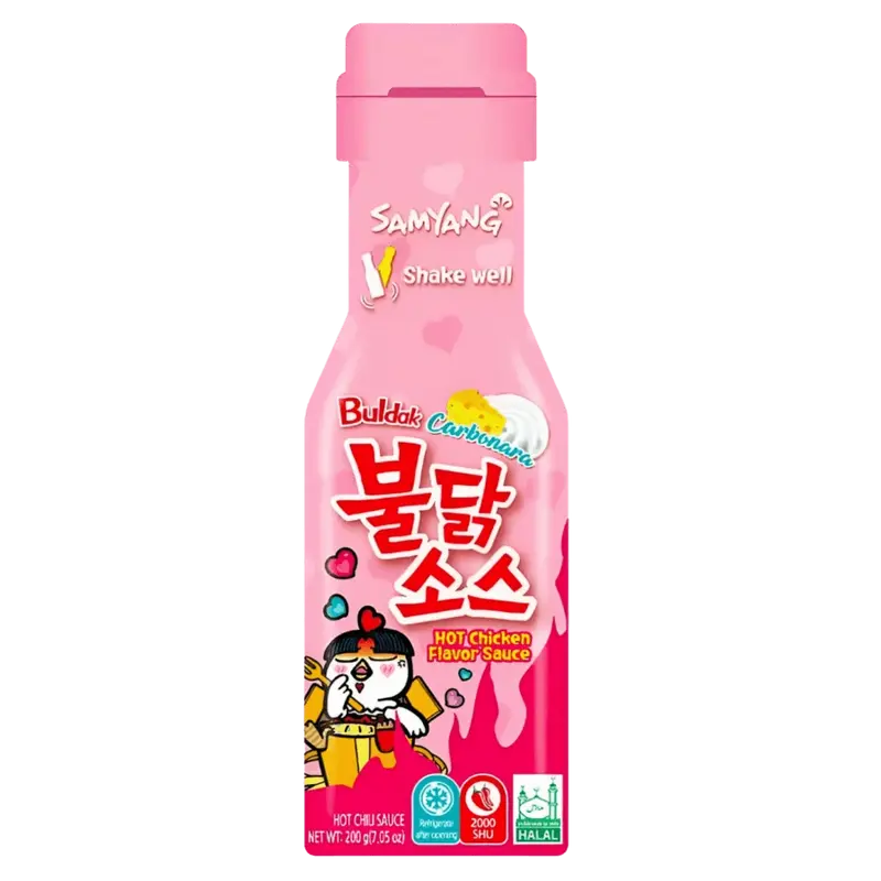 Samyang Buldak Carbonara Hot Chicken Flavor Sauce, 200g