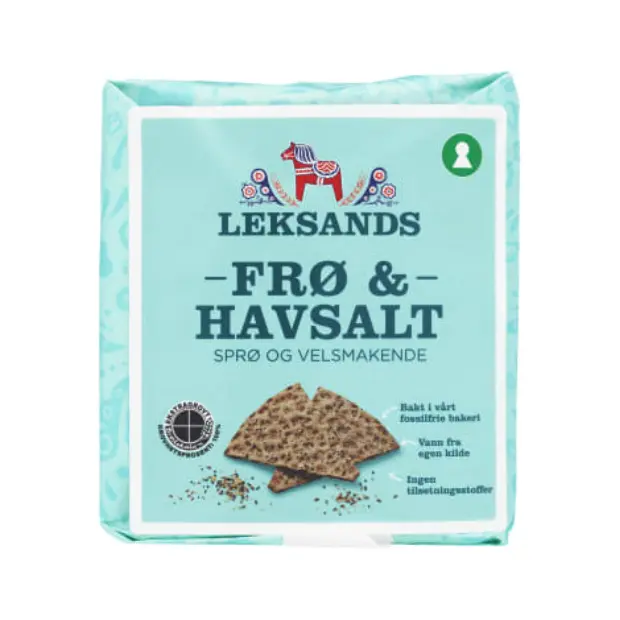 Seeds & Sea Salt - Frø & Havsalt 200g Leksands