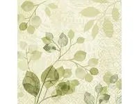 Serviett DUNI 3L 33cm Paisley leaf (50)