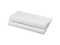 Serviett DUNISOFT 40cm hvit (60)