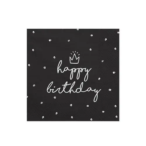 Servietter - Happy Birthday