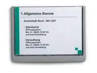 Skiltholder DURABLE A5 klikk