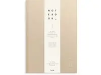 Skrivebok BURDE A4 linjer beige