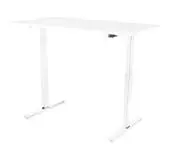 Skrivebord KENSON 120x80cm hvit/hvit