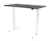 Skrivebord KENSON 120x80cm sort/hvit