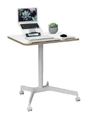 Skrivebord LEITZ hev/senk hvit