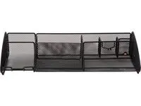 Skrivebordsorganiser ALBA 9 rom sort