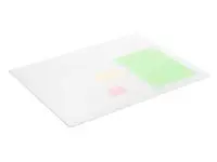 Skriveunderlag DURABLE PP 50x65 klar