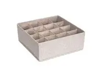 Skuffeinnsats BIGSO 16 rom beige