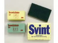 Skuresvamp SCOTCH-BRITE m/grep hvit/rosa