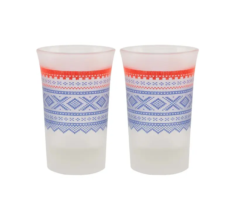 Snapsglass, MARIUS®, 2 pk, blå