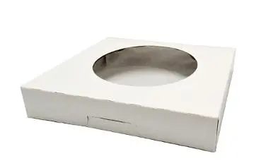 Snitteeske 30x30x5,5cm m/vindu lokk(150)