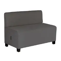Sofa HIZIA 2 seter grå