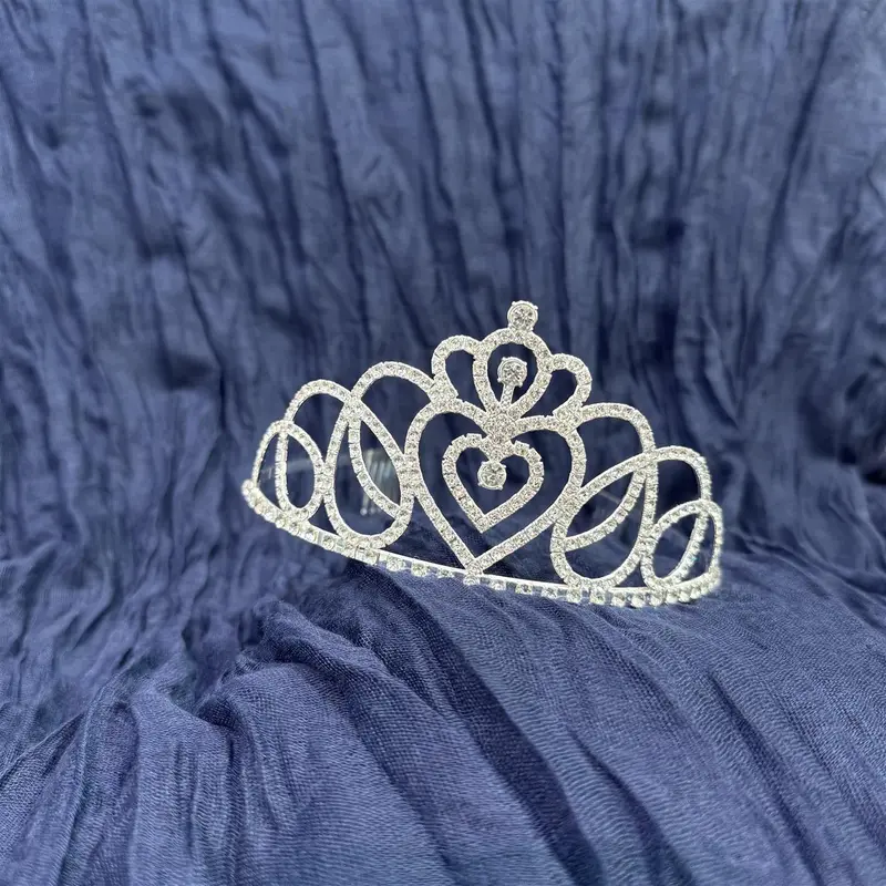 Sølv Diamante Tiara